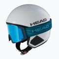 Lyžiarske okuliare HEAD Neves Pro 5k Race blue/petrol/blue/chrome/orange 2