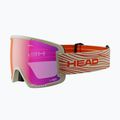 Lyžiarske okuliare HEAD Contex Pro 5k red/sylvan