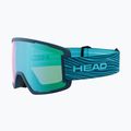 Lyžiarske okuliare HEAD Contex green/petrol