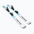 Detské zjazdové lyže + viazanie HEAD Supershape JRS + Jrs 7.5 GW CA white/blue 2