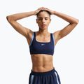 Fitness podprsenka Nike One Light Support midnight navy/aluminium/white 4