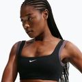 Fitness podprsenka Nike One Light Support black/thunder grey/white 4