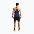 Pánske bežecké tričko Nike AeroSwift Dri-Fit ADV Singlet citron pulse/lapis/bright crimson 3