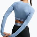 Dámske tričko longsleeve Nike Pro work blue/white 4