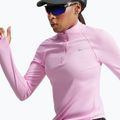 Dámska bežecká mikina Nike Tempo Dri-Fit 1/4 Zip pink rise 6