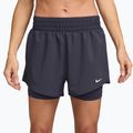 Dámske šortky Nike One Dri-Fit High-Waisted 3" 2In1 gridiron/white