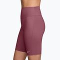 Dámske tréningové šortky Nike One Pink Smoke/White 3