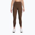 Dámske tréningové legíny Nike One High-Waisted 7/8 cacao wow/white