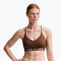 Dámska fitness podprsenka Nike Dri-Fit Indy Light Support cacao wow