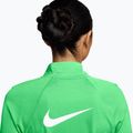 Dámske bežecké tričko longsleeve Nike Tempo Swoosh Run Dri-Fit 1/4-Zip illusion green/white 3