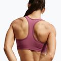 Fitness podprsenka Nike Swoosh pink smoke/white 4
