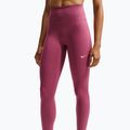 Dámske legíny Nike One pink smoke/white 4
