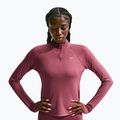Dámska bežecká mikina Nike Tempo Dri-Fit 1/4 Zip pink smoke 4