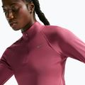 Dámska bežecká mikina Nike Tempo Dri-Fit 1/4 Zip pink smoke 6