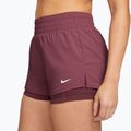 Dámske tréningové šortky Nike One pink smoke/white 3