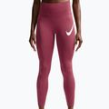 Dámske legíny Nike Tempo Swoosh Run pink smoke/white 5