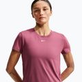 Dámske tréningové tričko Nike One Classic pink smoke/white 4