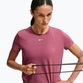 Dámske tréningové tričko Nike One Classic pink smoke/white 6