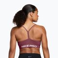 Fitness podprsenka Nike Pro Seamless pink smoke/white 2
