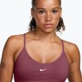 Fitness podprsenka Nike Pro Seamless pink smoke/white 3