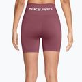 Dámske tréningové šortky Nike Pro Seamless pink smoke/white 2