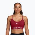 Fitness podprsenka Nike Pro Seamless tough red/white