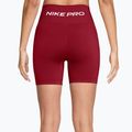 Dámske tréningové šortky Nike Pro Seamless tough red/white 2