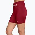 Dámske tréningové šortky Nike Pro Seamless tough red/white 3