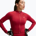 Dámska tréningová mikina Nike Pro Seamless tough red/white