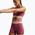 Dámske tréningové šortky Nike Pro pink smoke/bleached lilac 4