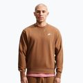 Pánska mikina Nike Club ale brown/white