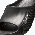 Pánske šľapky Nike ReactX Rejuven8 black/gamma blue/metallic silver 5
