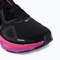 Dámske bežecké topánky Nike Structure 26 black/hyper pink/laser crimson/black 7
