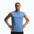 Pánske tréningové tričko Nike Dri-FIT Sleeveless Training Top indigo storm/white
