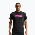 Pánske tréningové tričko Nike Dri-Fit Winning black/hyper pink