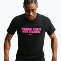 Pánske tréningové tričko Nike Dri-Fit Winning black/hyper pink 3