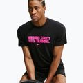 Pánske tréningové tričko Nike Dri-Fit Winning black/hyper pink 5