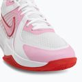 Volejbalové topánky Nike Zoom Hyperspeed Court 2 white/pink rise/university red 7