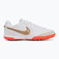 Pánske kopačky Nike Tiempo Ligera Pro White/Bright Crimson/Blur 2