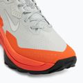 Pánske bežecké topánky Nike ACG Zegama Trail GORE-TEX light silver/safety orange/summit white 7