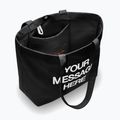 Taška Nike Heritage "Your Message Here" Tote 22 l black/white/safety orange 4