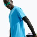 Pánske bežecké tričko Nike AeroSwift light current blue/black 6