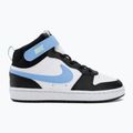 Detské topánky Nike Court Borough Mid 2 white/black/arctic green/football blue 2