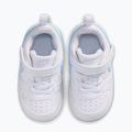Detské topánky Nike Court Borough Low white/football grey/arctic green 4