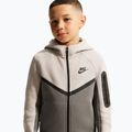 Detská mikina Nike Sportswear Tech Fleece moon particle/cave stone/black/black 4