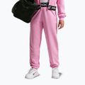 Detské nohavice Nike Pro Fleece pink rise/pink rise/black/white
