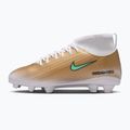 Detské kopačky Nike Jr. Mercurial Superfly 11 Club "Kylian Mbappé" metallic gold/green glow 2