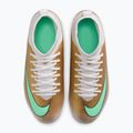 Detské kopačky Nike Jr. Mercurial Superfly 11 Club "Kylian Mbappé" metallic gold/green glow 4