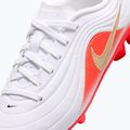 Detské kopačky Nike Jr. Tiempo Maestro Club White/Bright Crimson/Blur 5