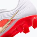 Detské kopačky Nike Jr. Tiempo Maestro Club White/Bright Crimson/Blur 6